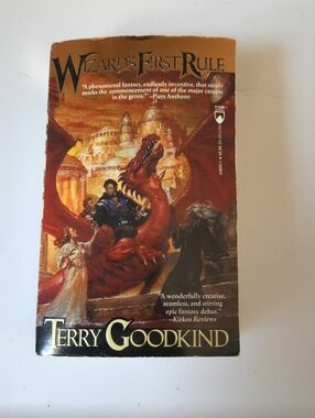 Terry Goodkind Wizard's First Rule Paperback Book